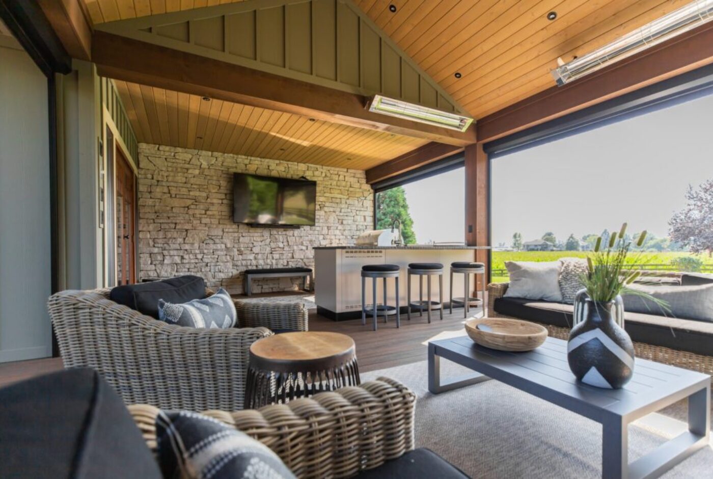 Designing an Outdoor Living Space You Can Use All Year in the Lower Mainland
