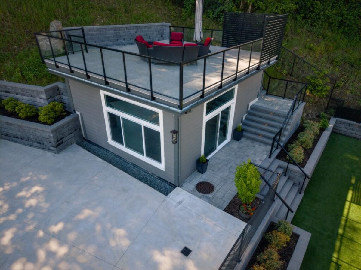 Patios and terraces
