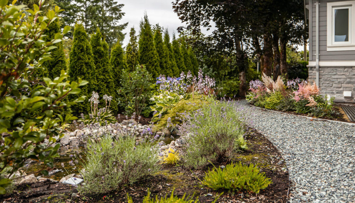 Gardens and mature planting